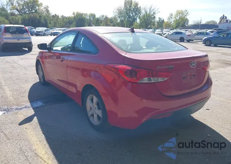 2013 Hyundai Elantra Gs z USA, uszkodzony, nr VIN KMHDH6AE1DU004804